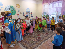 "Рождественские колядки в детском саду" "Рождественские колядки в детском саду".